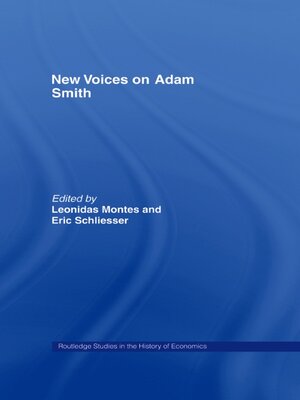 cover image of New Voices on Adam Smith